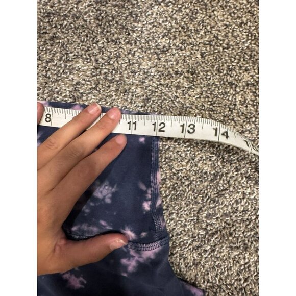 Lululemon Align High-Rise Pant 25" Circulate Tie Dye Mineral Blue Multi SZ 6 EUC - Picture 4 of 6